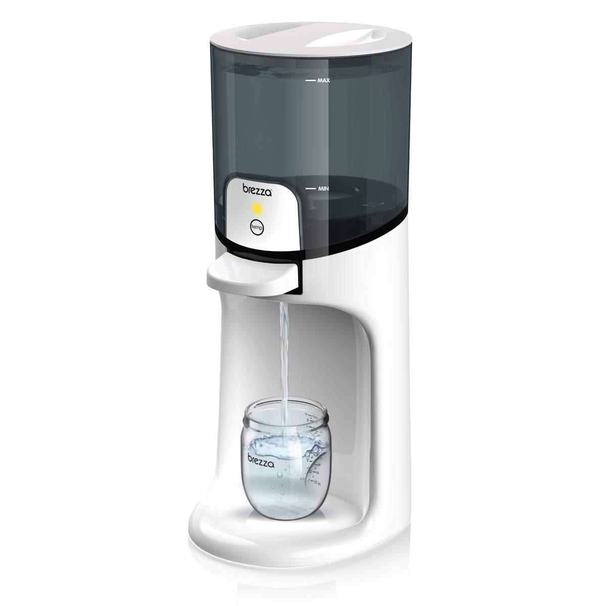 Baby Brezza Instant Baby Bottle Warmer – Fast Water Warmer Instantly Dispenses 24/7 in 3 Temperatures