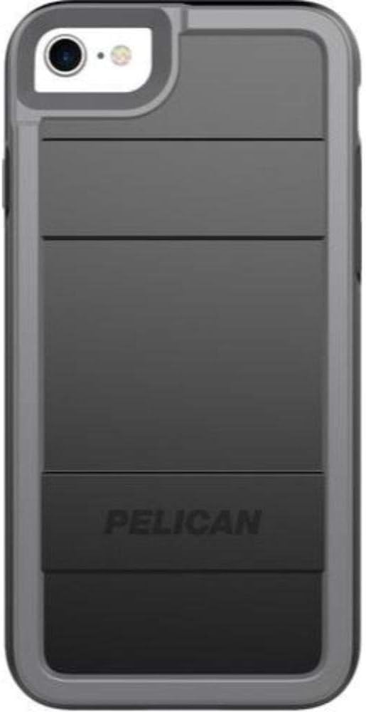 PELICAN – Certified Anti-Microbial iPhone SE (2020)/8/7 Case – Protector Series – Black/Gray w/Micropel