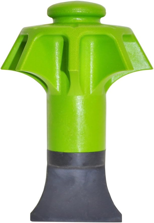 DANCO Disposal Genie Garbage Disposal Strainer | Kitchen Sink Drain Splash Guard | Food Scraper | Green (10453)