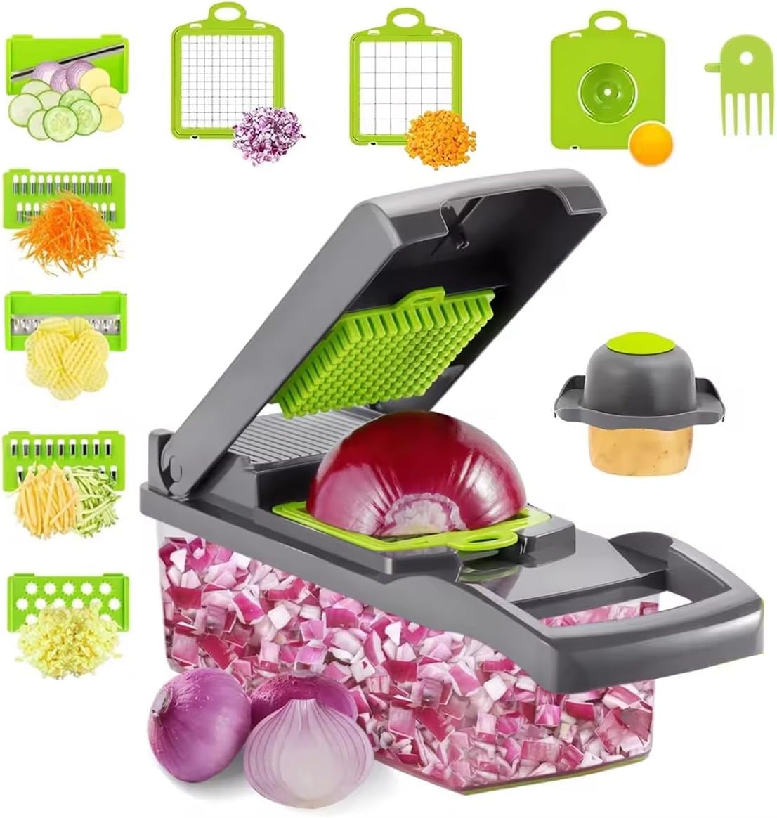 Generic vegetable chouper,kitchen gadgets 2024,kitchen essentials,amazon home,kitchen gadgets,