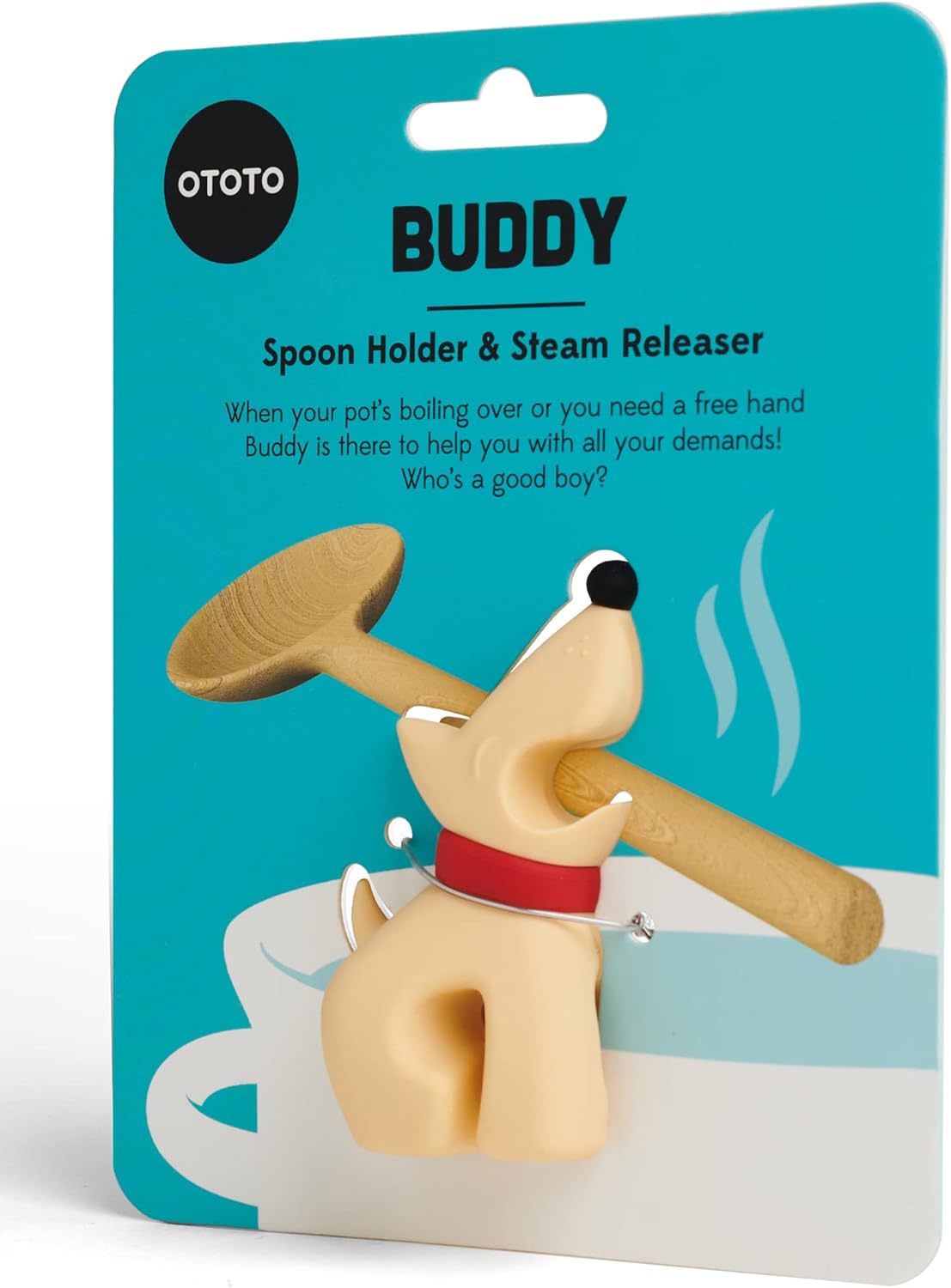 Funny Spoon Holder by OTOTO – Spoon Rest for Stove Top – Cooking Gadgets, Cooking Gifts, Cool Kitchen Gadgets, Cool Gifts, Cute Kitchen Accessories
