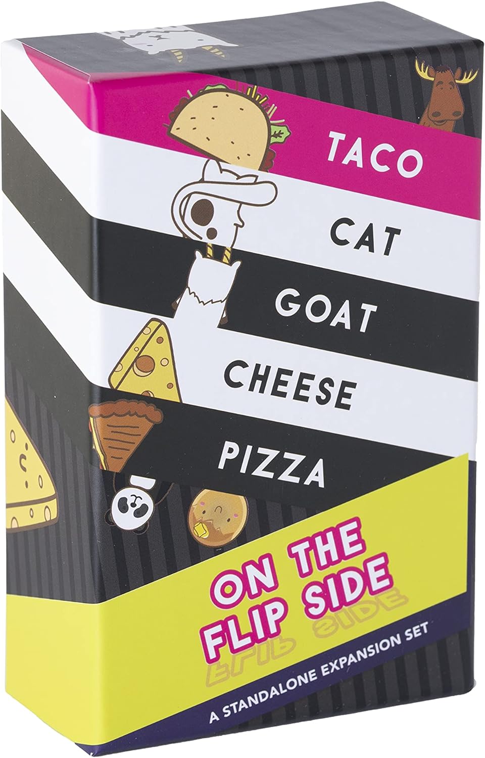 Dolphin Hat Games Taco Cat Goat Cheese Pizza On Flip Side, Party Board Game