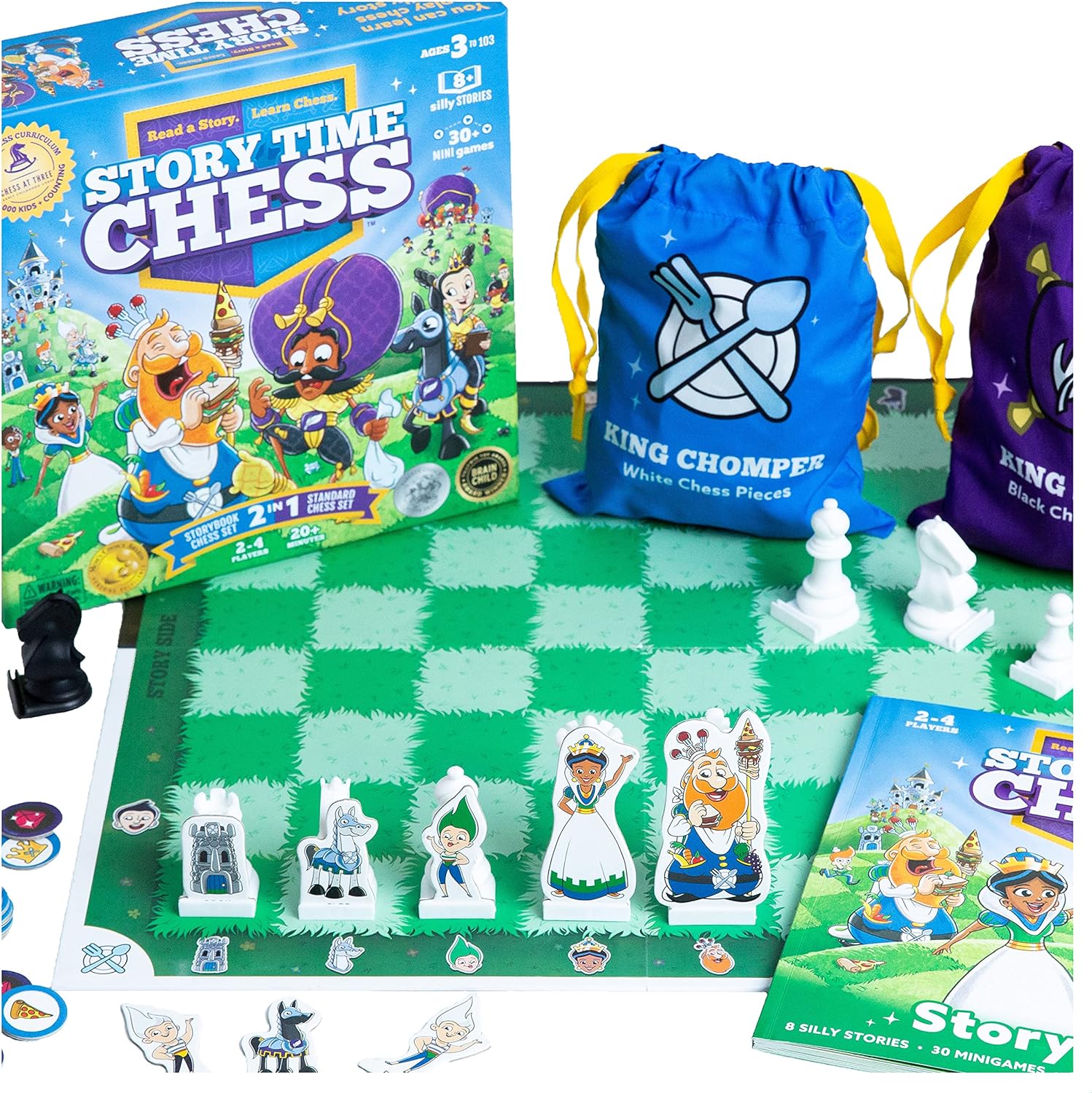 2021 Toy of The Year Award Winner – Chess Sets, Beginners Chess, Chess Game Toddlers, Learning Games for Kids, Boys & Girls Ages 3-103